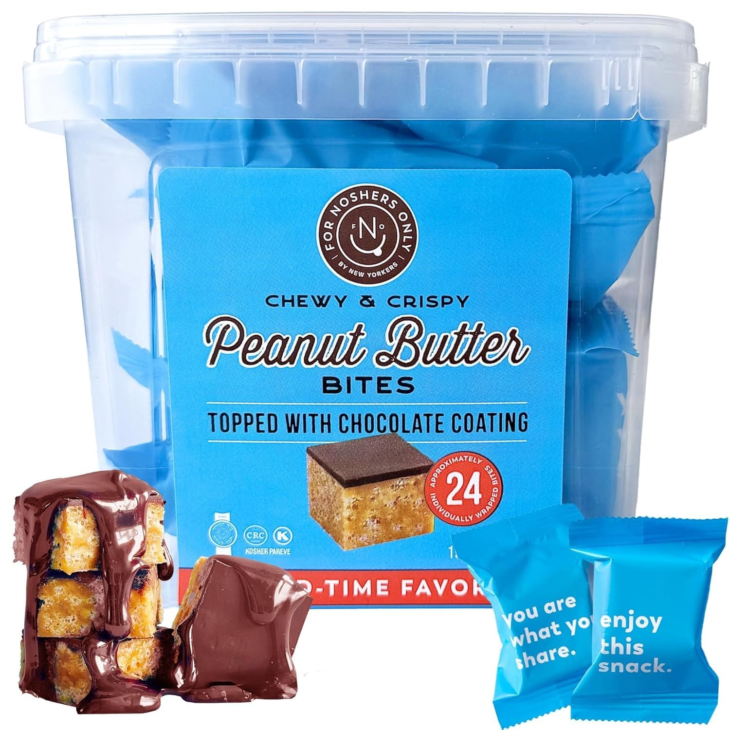 Peanut Butter Bites Kosher Dairy Free Vegan Gluten Free Chocolate Peanut Bu…