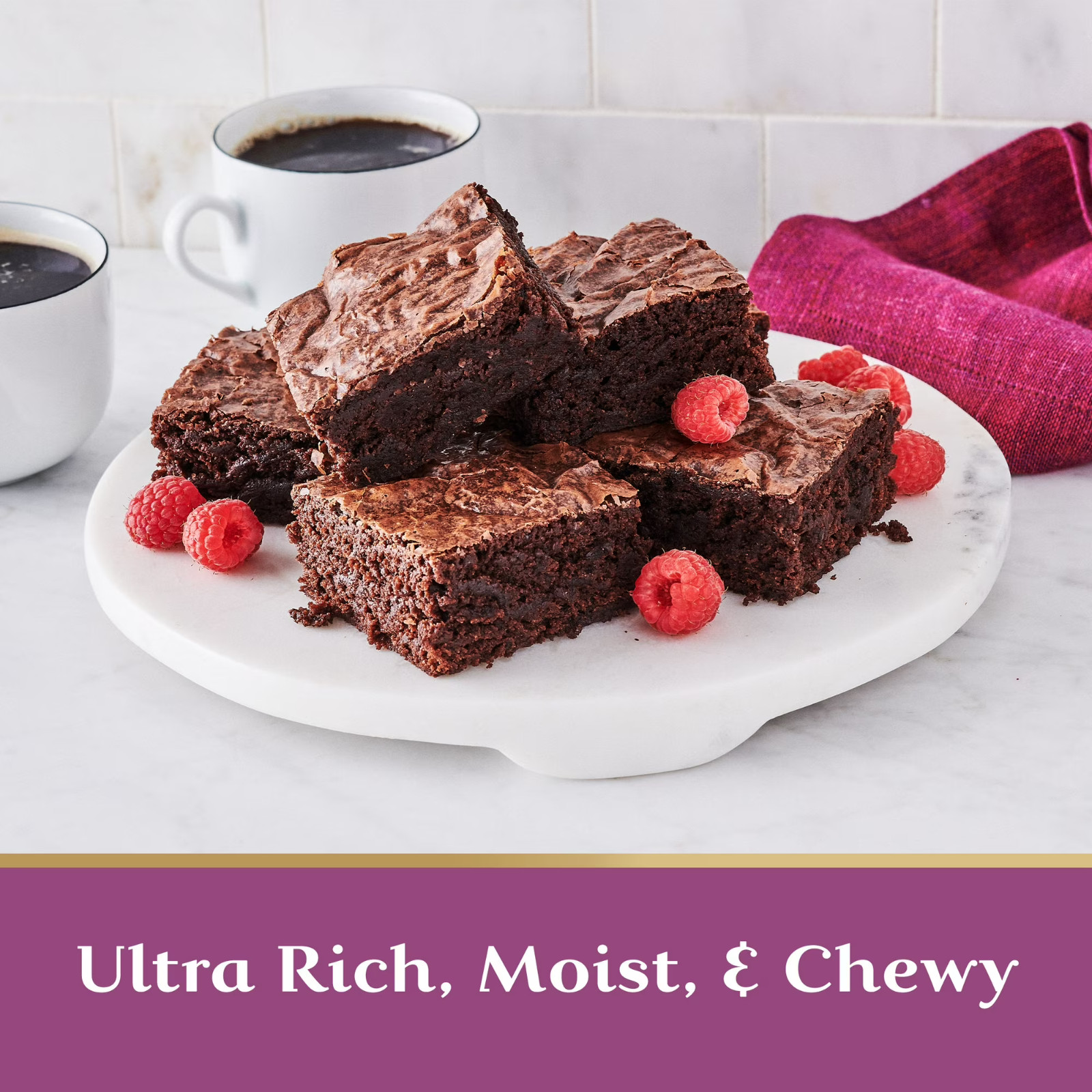 (4 Pack) Ghirardelli Chocolate Supreme Brownie Mix – 18.75 oz Boxes Bulk