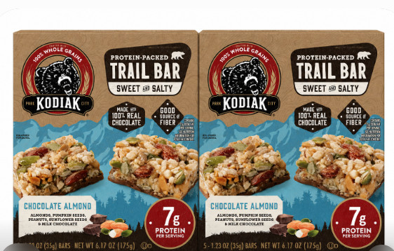Pack of 2 Chocolate Almond Protein Trail Bars, , 5 Count Free Shipping in 2 Days