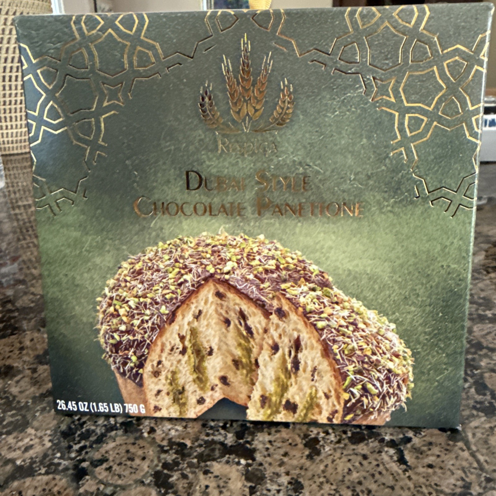 Respiga Dubai Style Chocolate Panettone