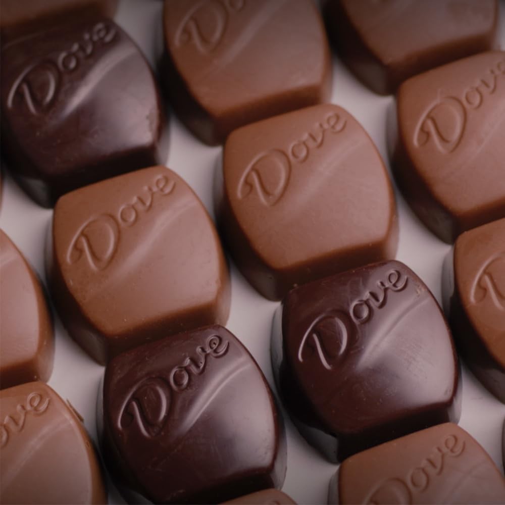 DOVE PROMISES Milk Chocolate,Dark Chocolate&Caramel Chocolate Variety Bag,38.9oz