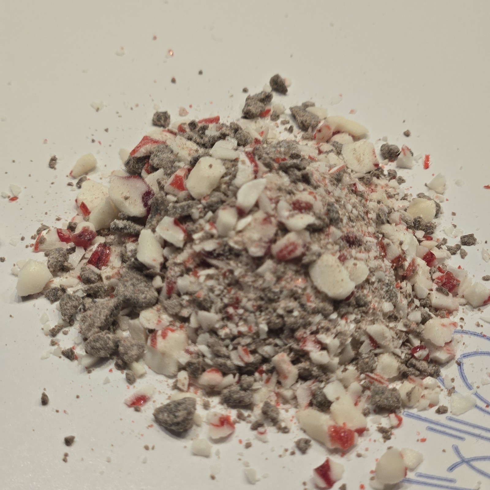 HTF Chick Fil A Chocolate Peppermint Bark Chips For Coffee Shakes Etc 2.2 lbs