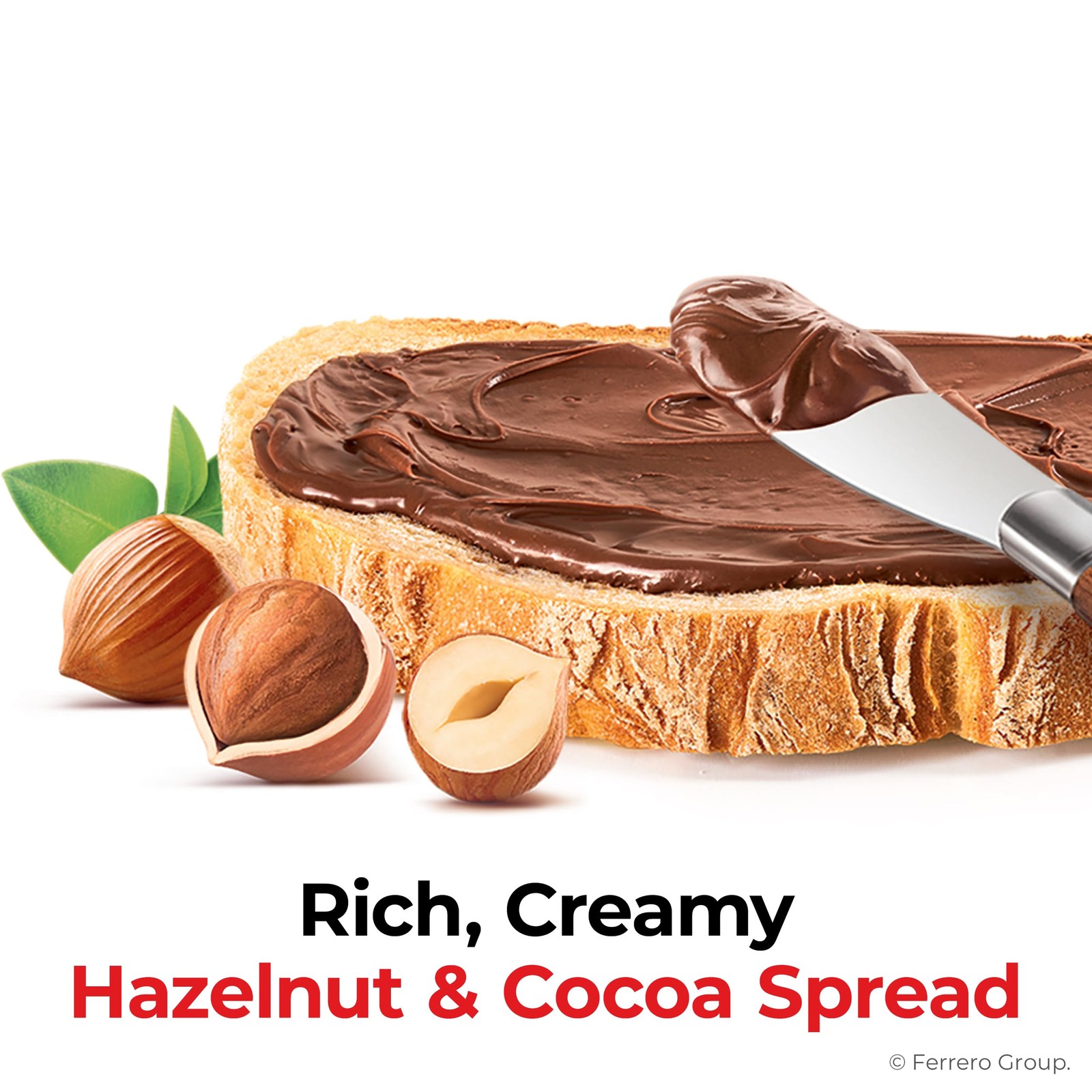 Creamy Hazelnut Cocoa Spread – Breakfast Favorite, 26.5 oz Jar