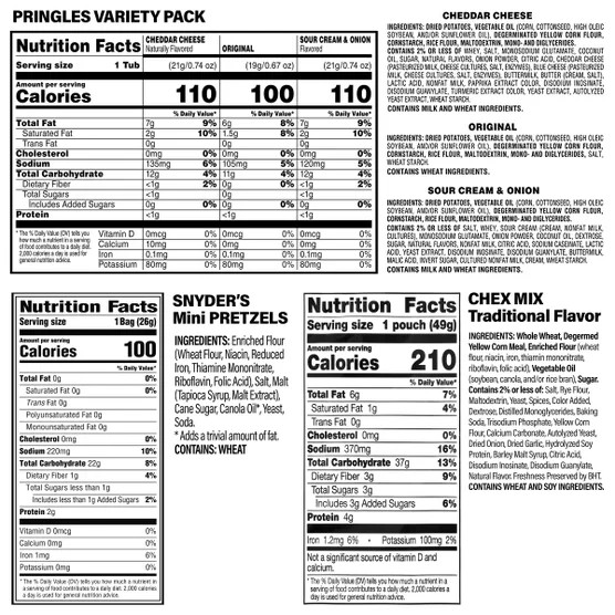 Office Snacks Variety Box, 66-piece