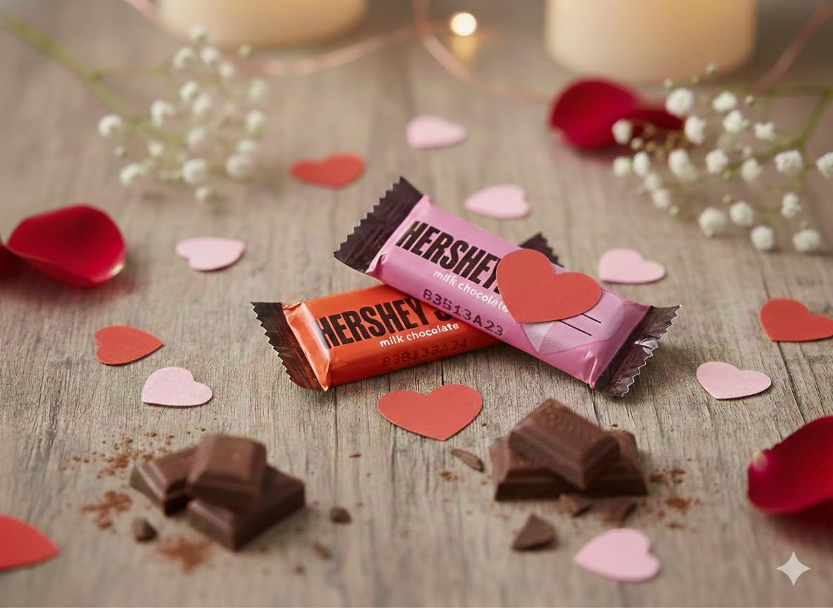 Mothers Day Milk Chocolate Snack Size Bars – 2 lb (Approx. 45 Pcs) Bulk Bag -…