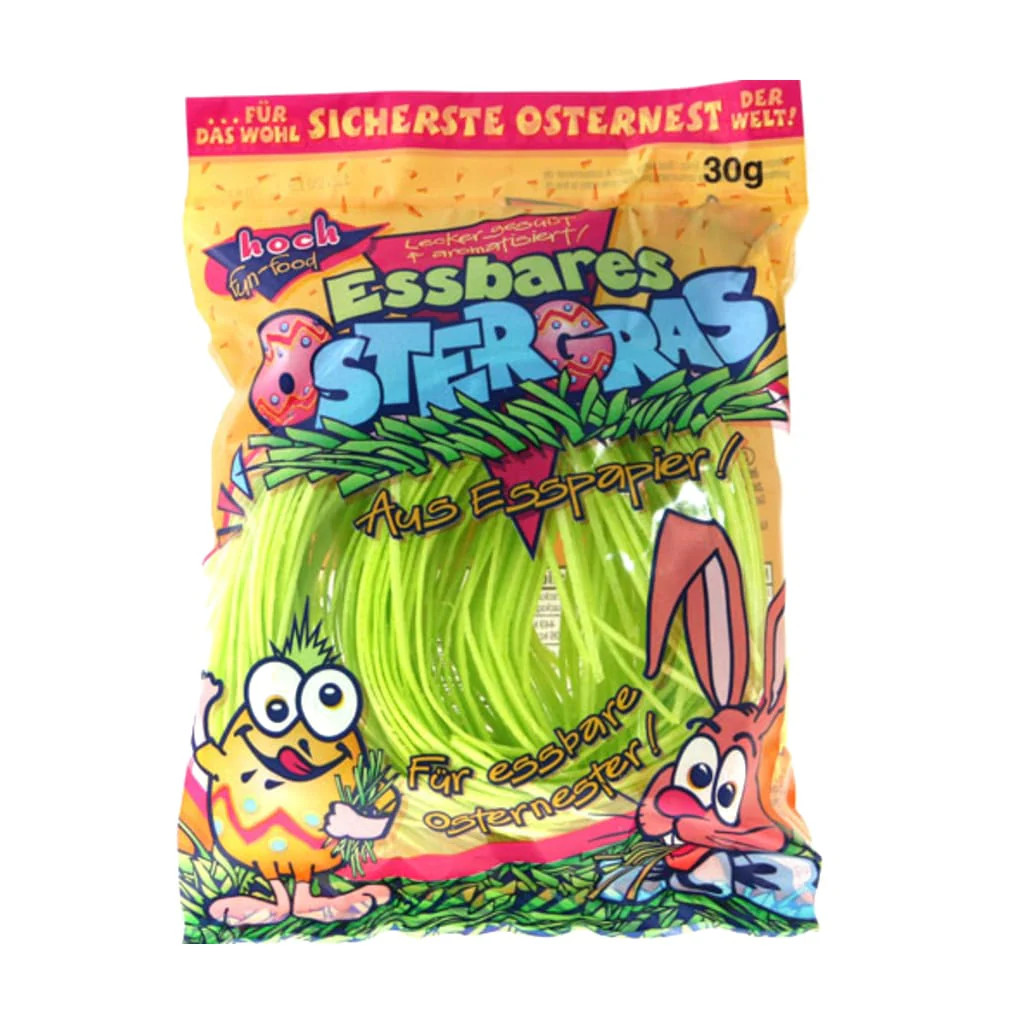 Hoch EDIBLE paper Easter Basket Grass -COLORS VARY – 1ct./30g- FREE SHIPPING