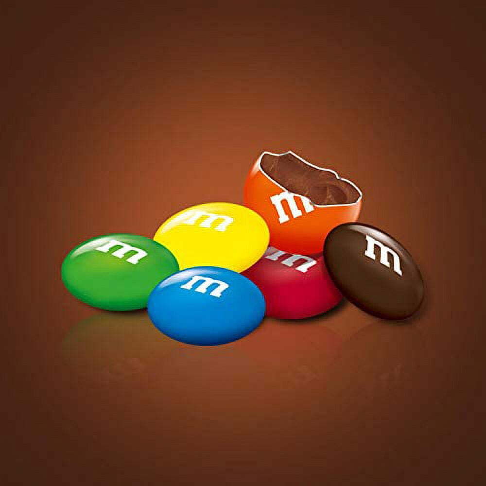 M&M’S Milk Candies Jar, Chocolate, 62 oz