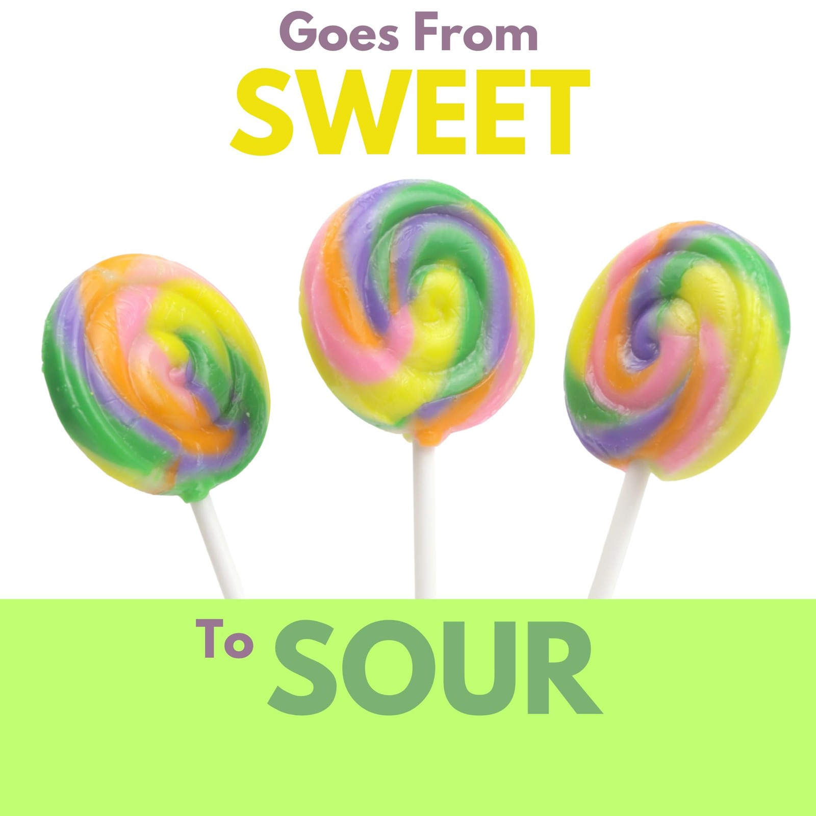Mini Sour Swirl Lollipops, Individually Wrapped Candy, Party Favors, Bulk Pac…