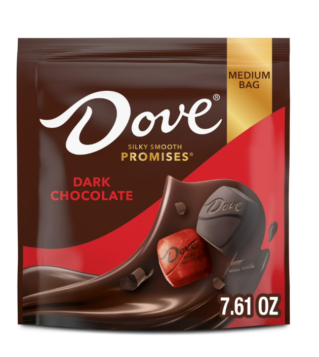 Dove Promises Dark Chocolate Candy, 7.61 oz Bag