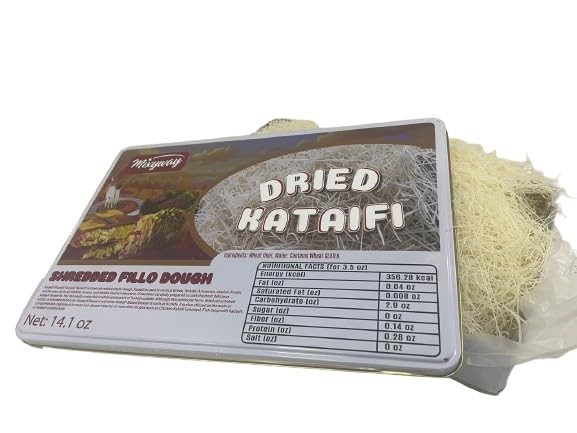 Kataifi Shredded Fillo Dough for Dubai Chocolate Bar Pistachio, Kadayif for K…
