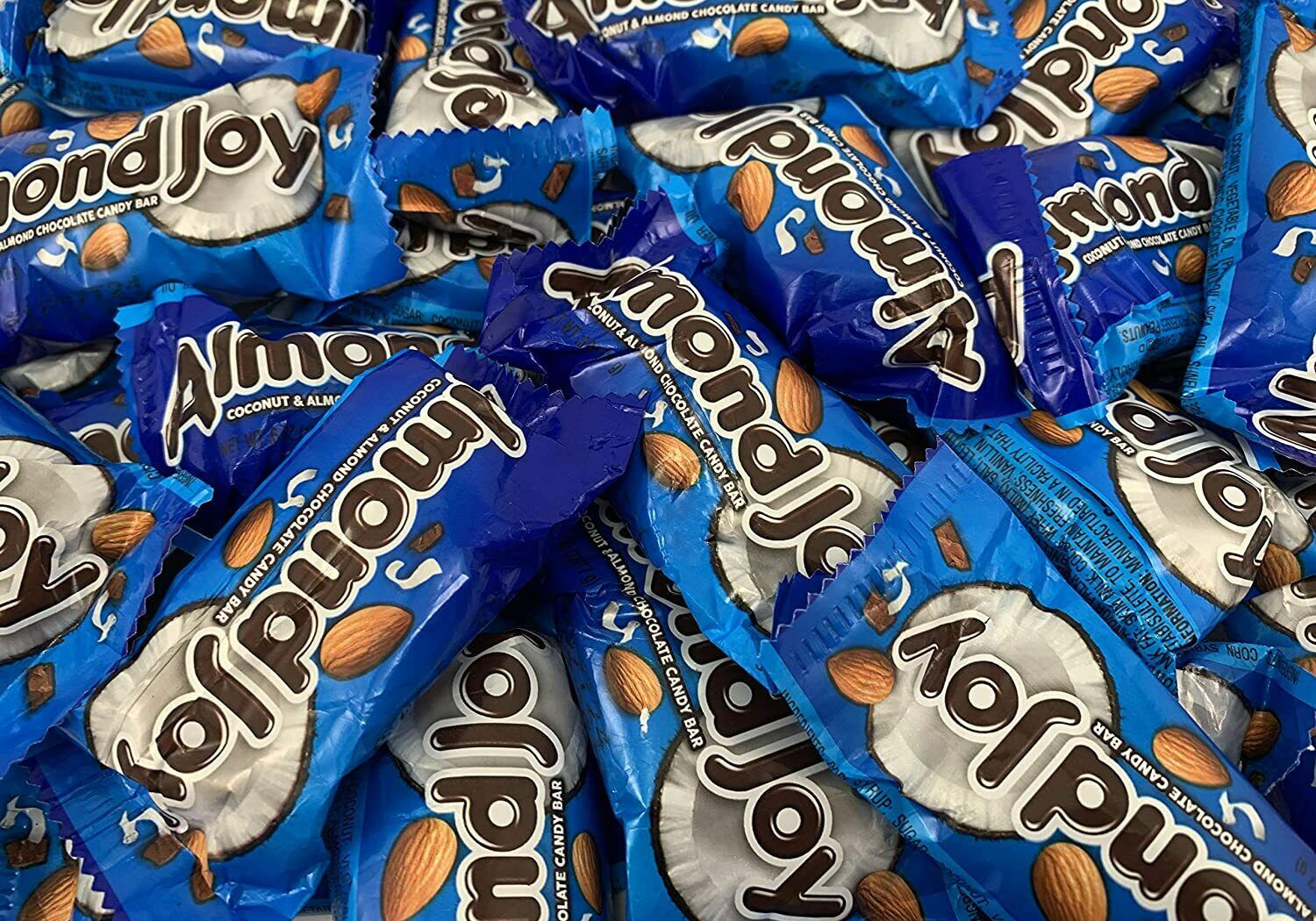 ALMOND JOY Milk Chocolate, Coconut & Almond, Snack Size, Bulk Pack (2 Pound)