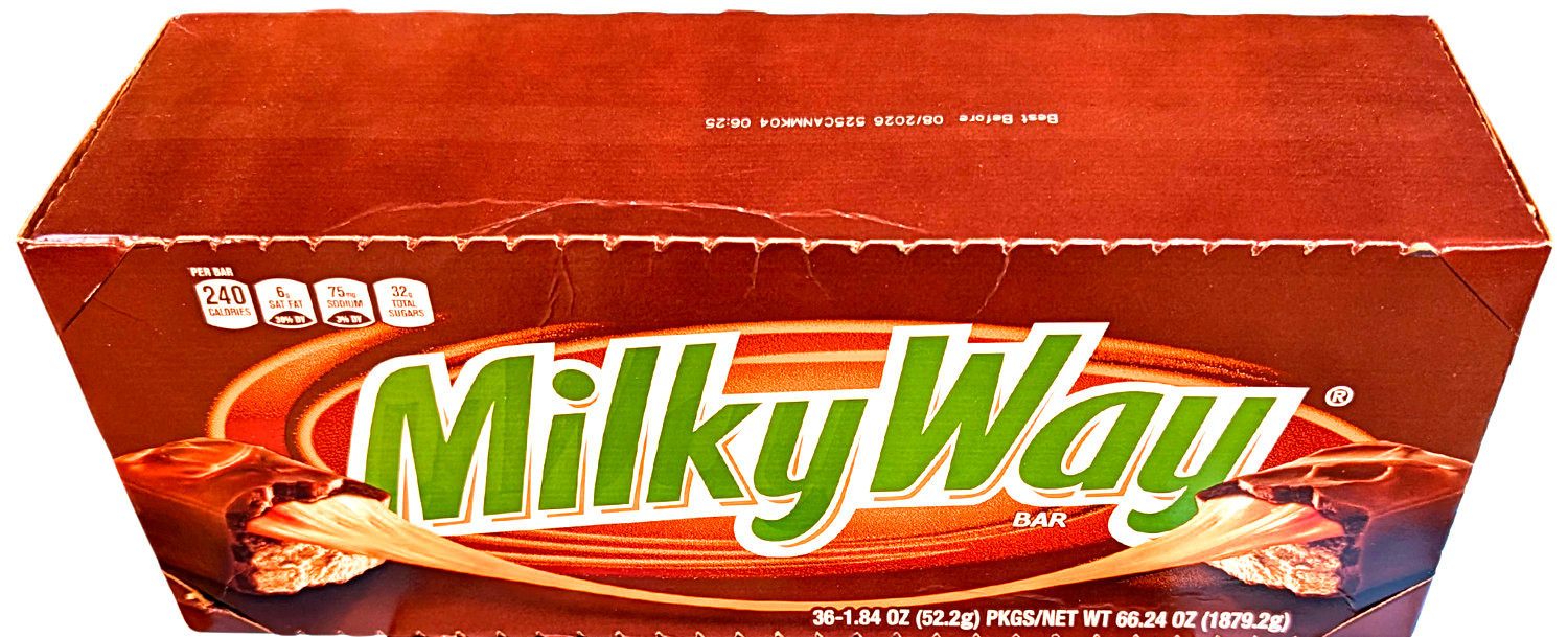 Milky Way Bar Singles Size 36 x 1.84 Oz EXP 08/2026