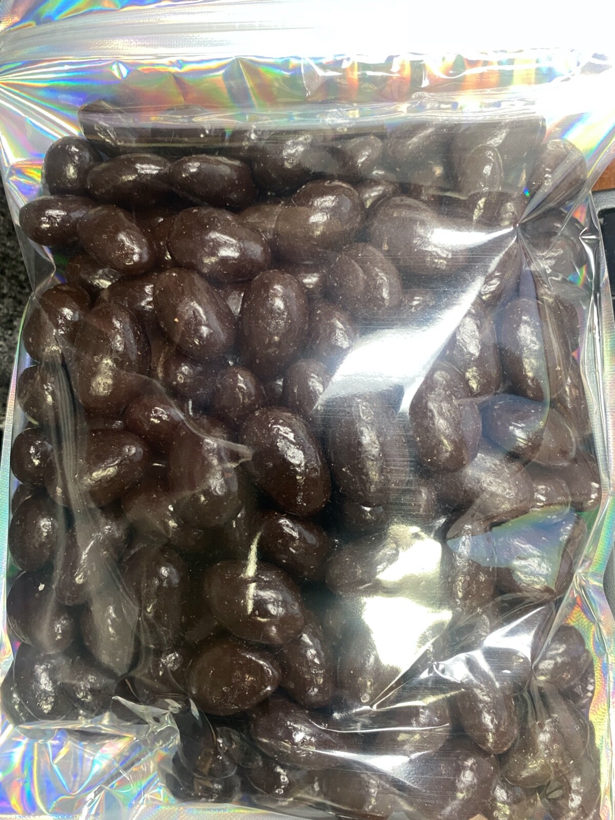 Woodstock Dark Chocolate Almonds -2 Lb Bulk