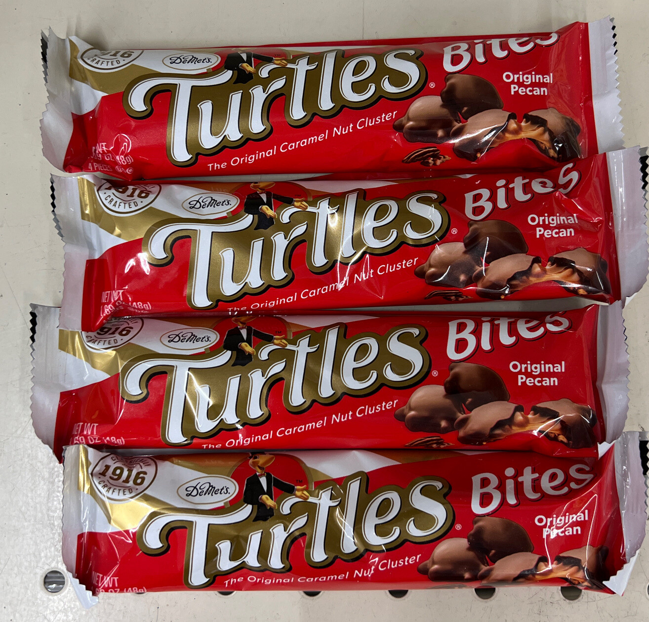 Turtles The Original Caramel Nut Cluster Lot (4pack)