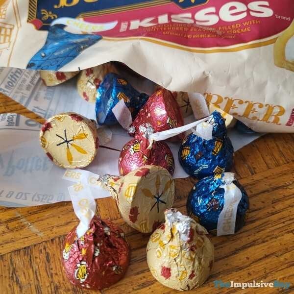 Hershey’s Kisses 9 oz. Harry Potter BUTTERBEER Creme Gold Chocolate BB 11/2025