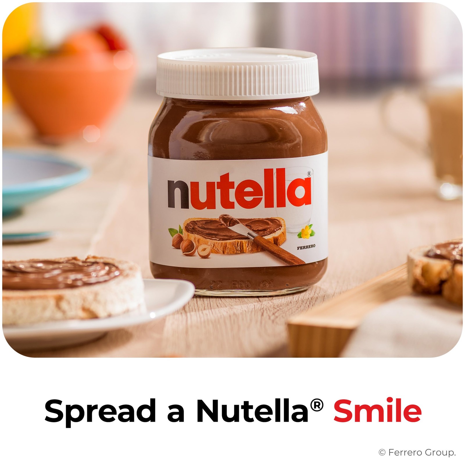 Creamy Hazelnut Cocoa Spread – Breakfast Favorite, 26.5 oz Jar