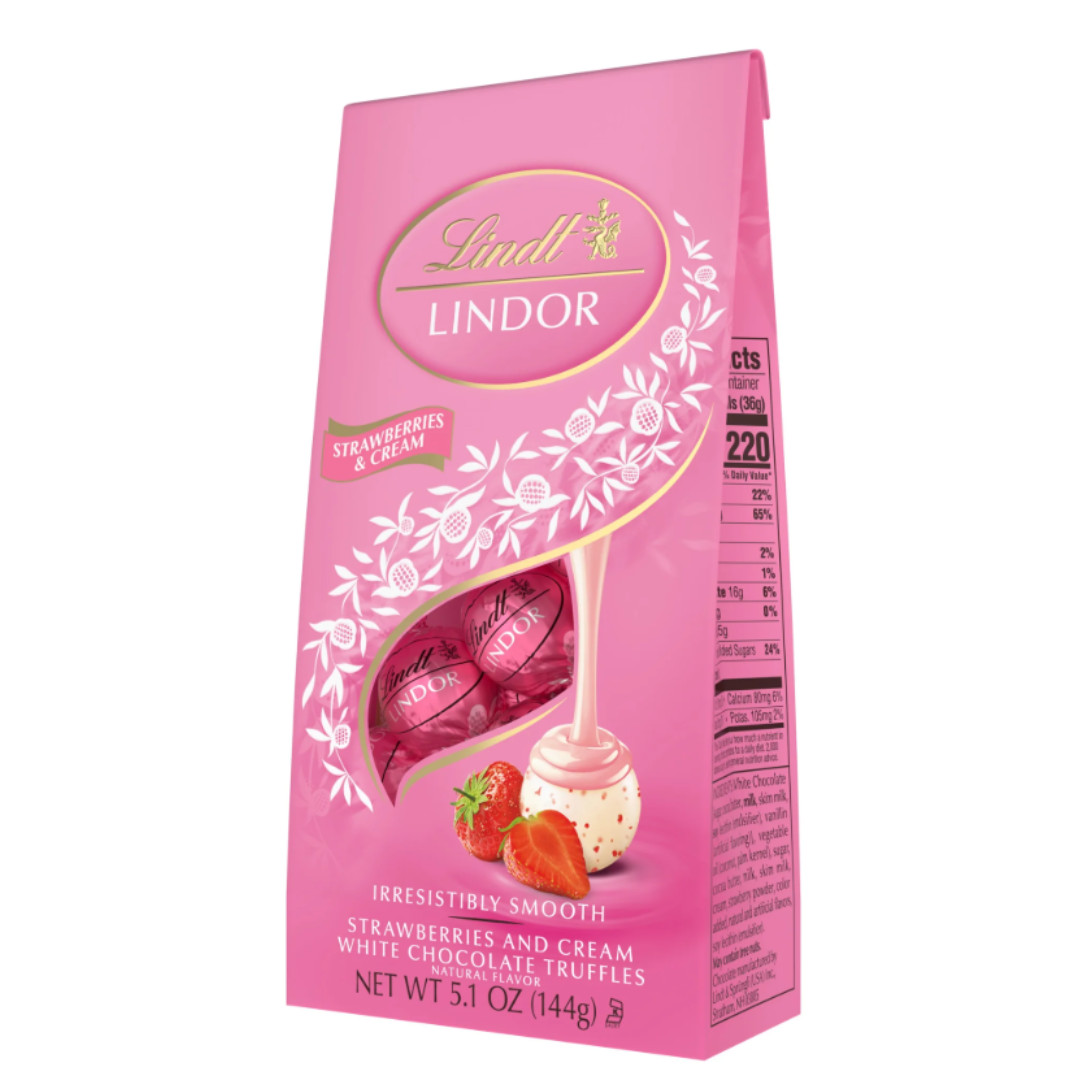 Strawberries & Cream White Chocolate Truffles