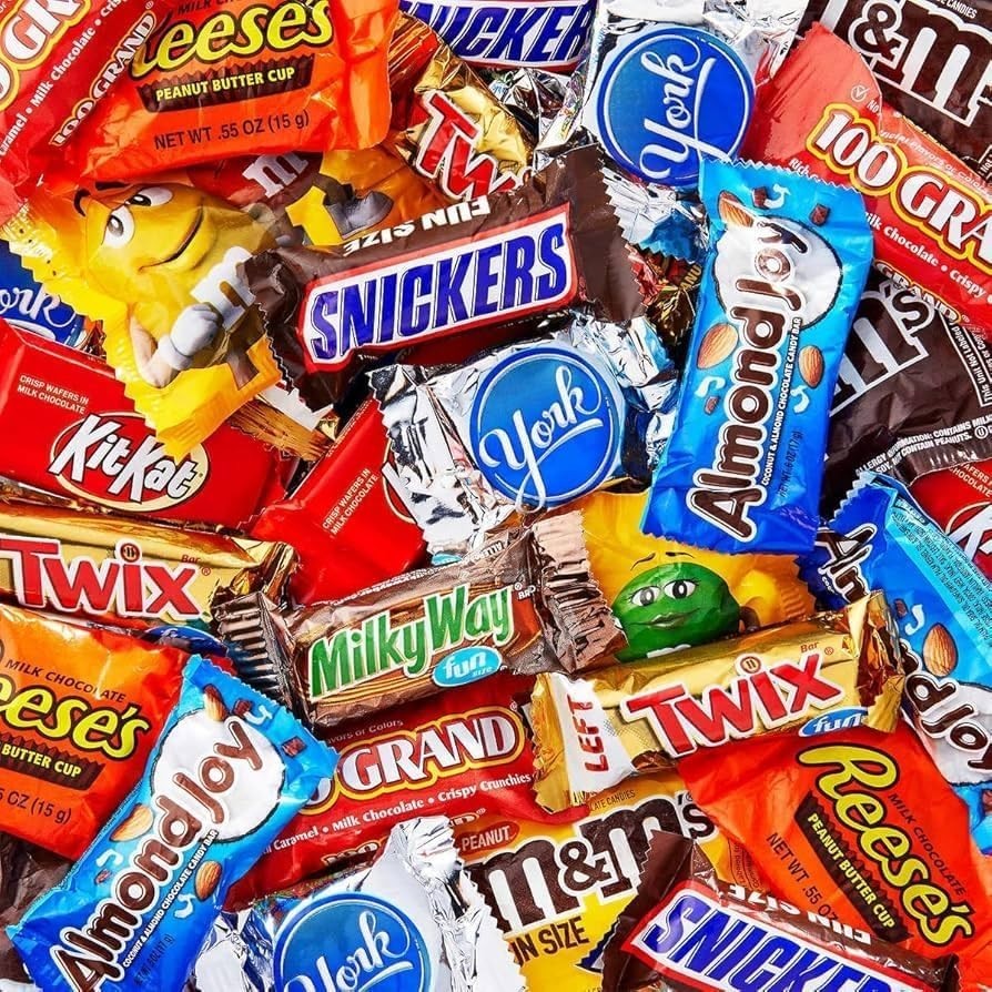 Assorted Variety Pack of Fun Size Chocolate Candy – Individually Wrapped Choc…