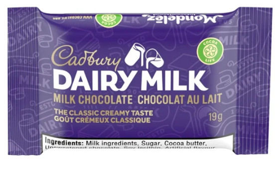 Cadbury Dairy Milk, Assorted Chocolate Mini Bars, 19pc 324g (2 Pack)