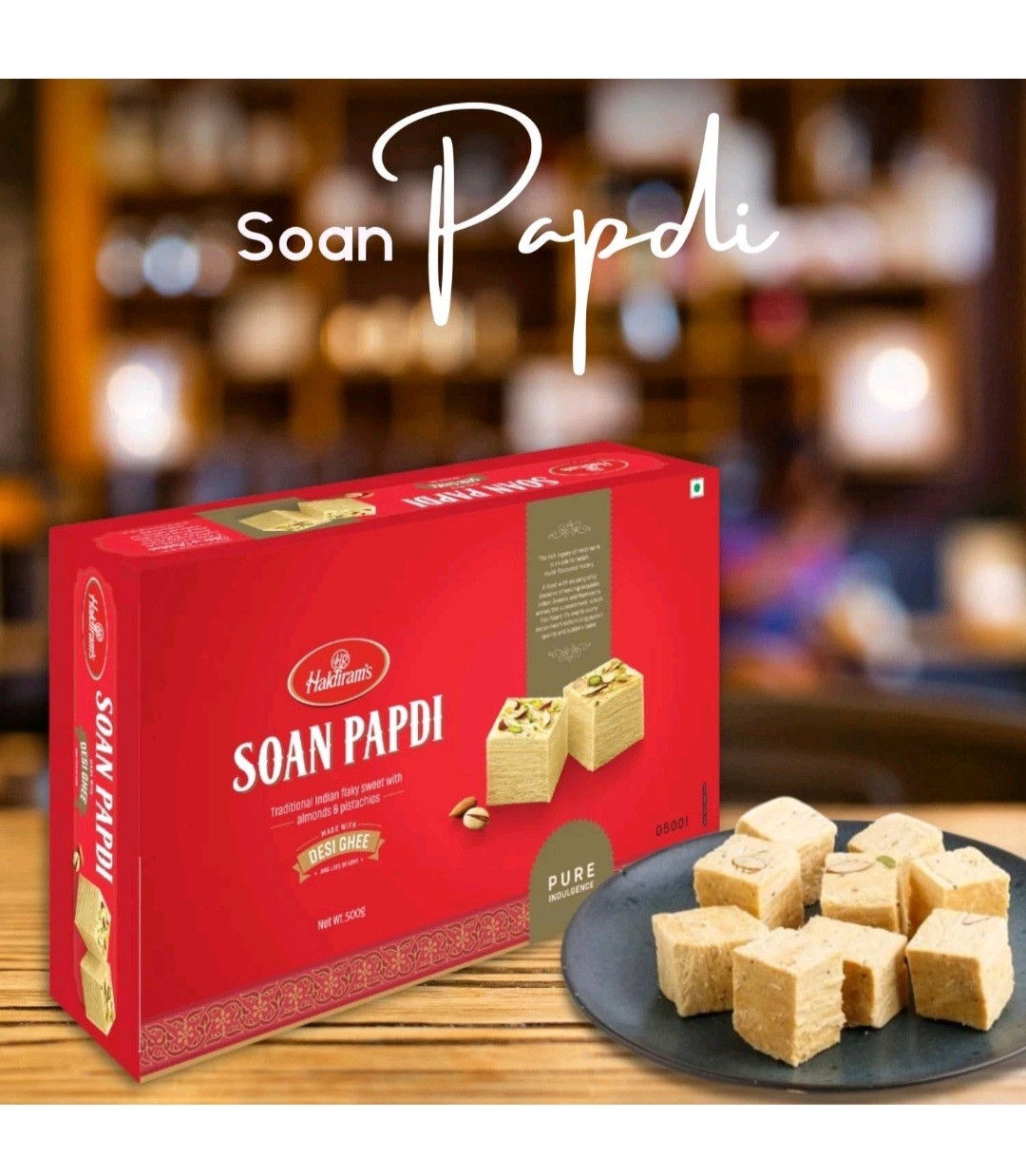 Haldiram’s Sweet Soan Papdi 500G