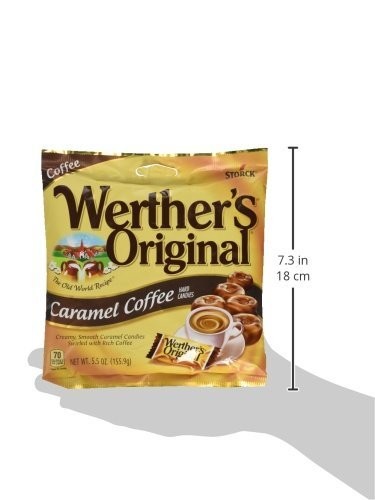 Caramel Coffee Hard Candy 5.5 Oz, 2-Pack – Round Candy Pieces