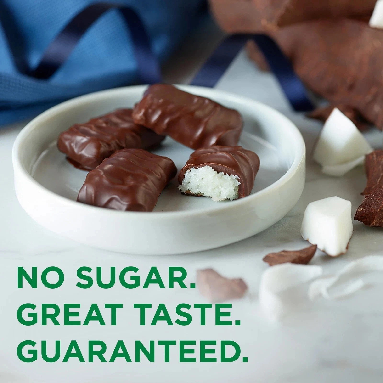 Russell Stover Sugar-Free Coconut Flavor, Bulk Chocolate Candy Bars (4 Pounds)