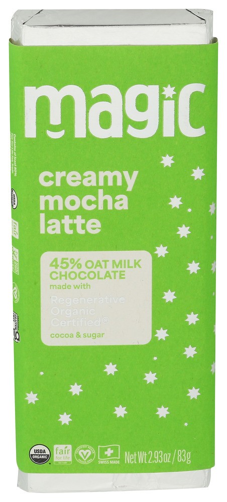 Magic Chocolate Bar Chocolate Oat Milk Creamy 2.93 oz (Pack of 12)