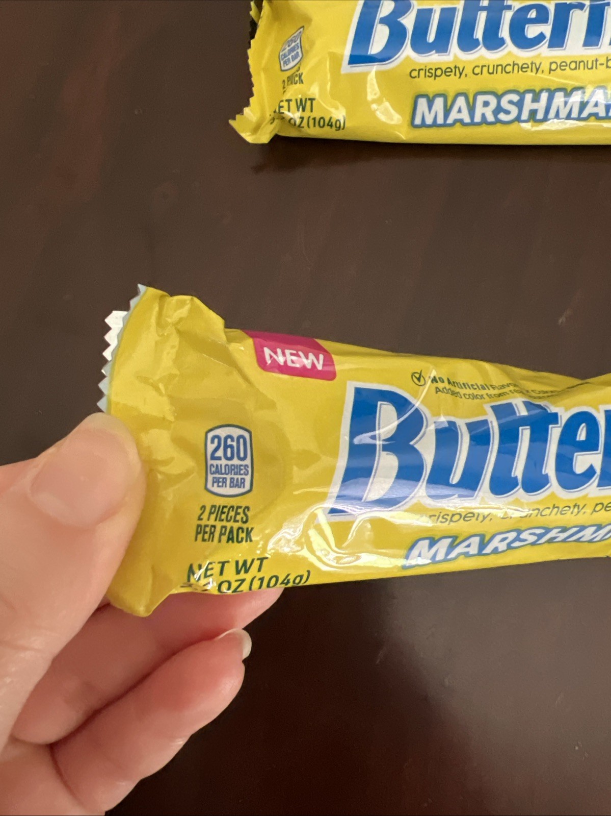 Limited Edition Butterfinger Marshmallow Share Pack Brand New Candy Bar Hard