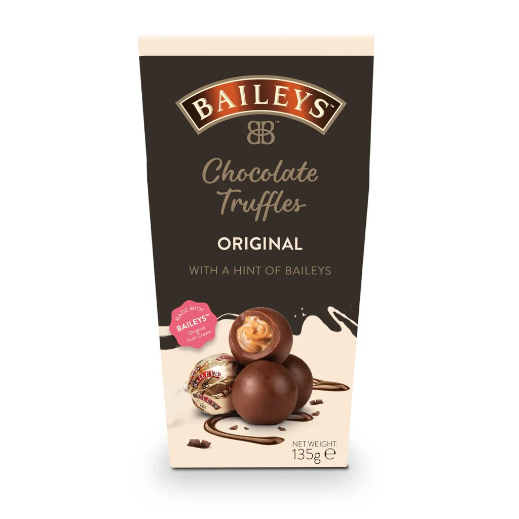 2 BAILEYS Chocolate Truffles with Irish Cream Filling Candy Boxes 135g 4.7oz