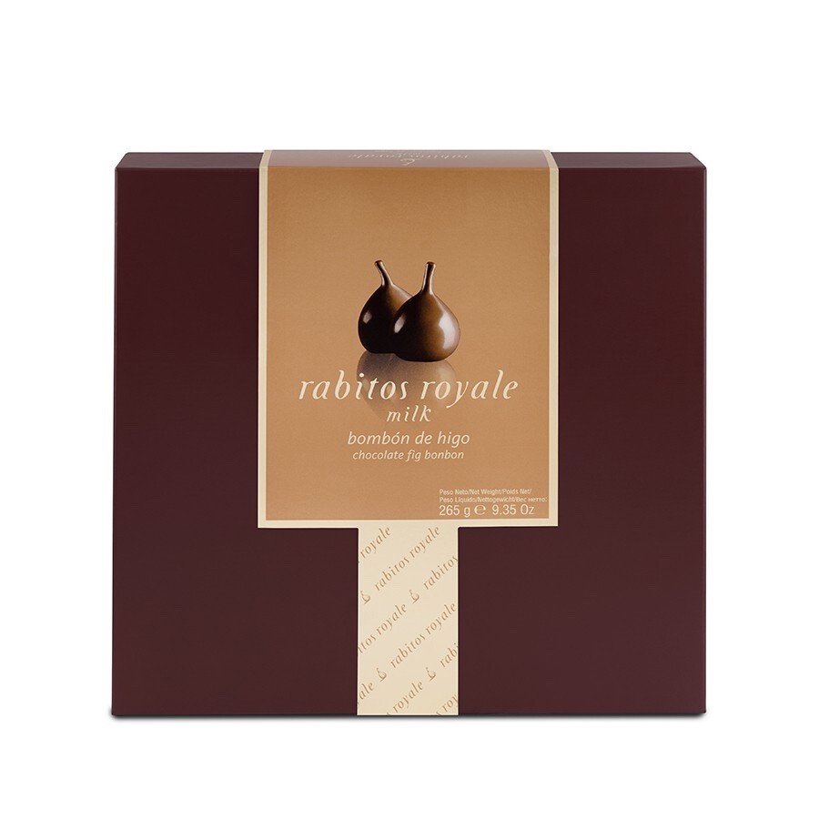 Rabitos Royale Milk Chocolate Covered Fig (15 Pieces / 265g)