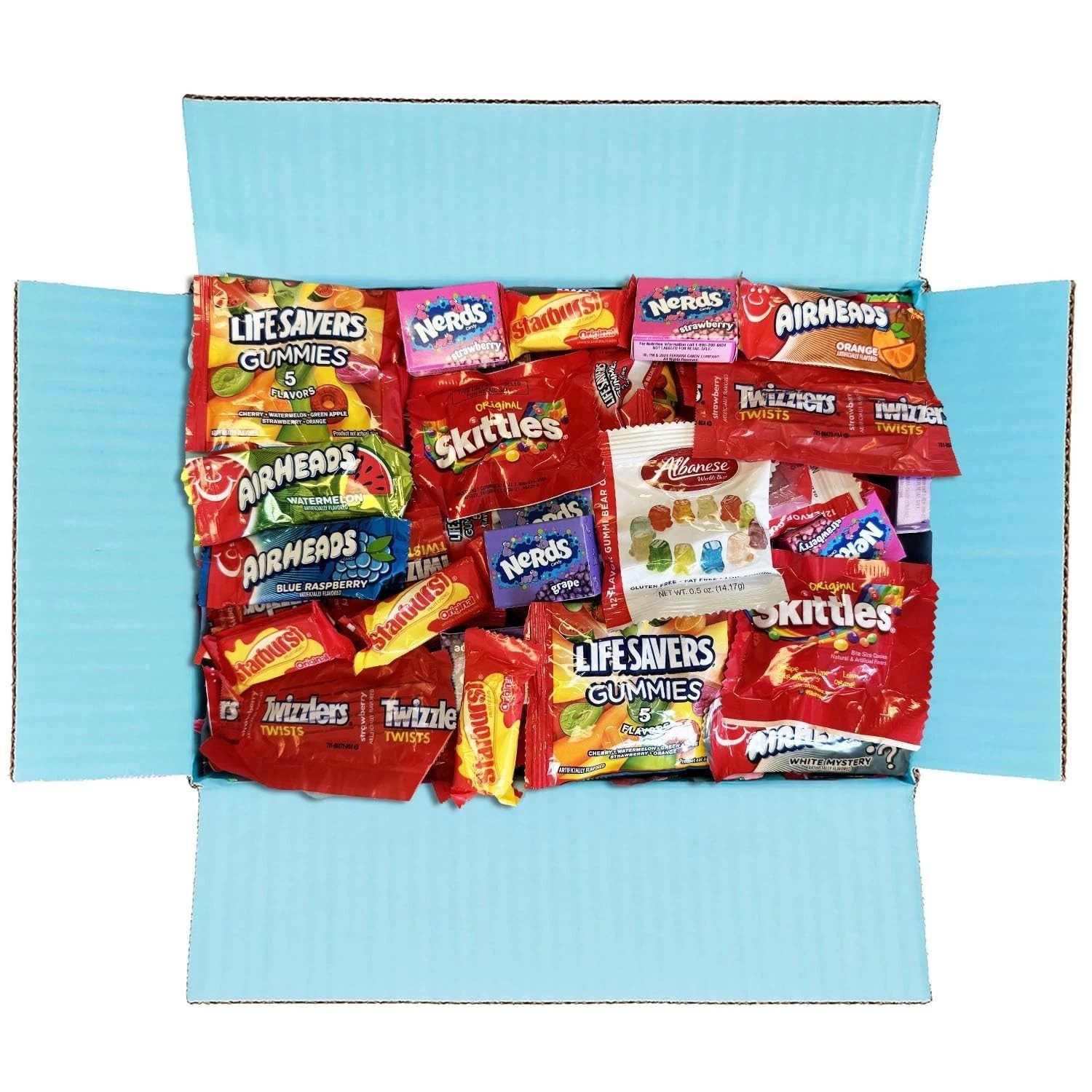 Halloween Assorted Fruit Candy Pack – 96 Oz Variety of Gummy, Chewy, and Frui…