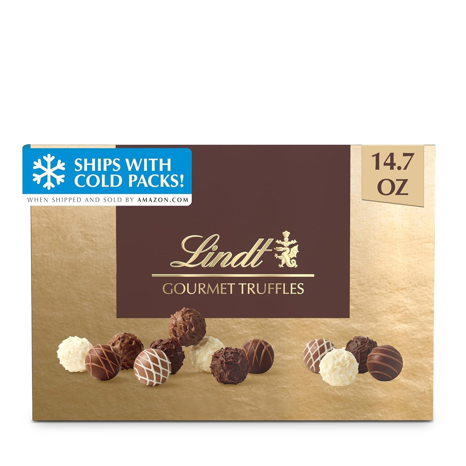 14.7 oz Gift Box of Assorted Gourmet Chocolate Truffles – Ideal for Celebrations