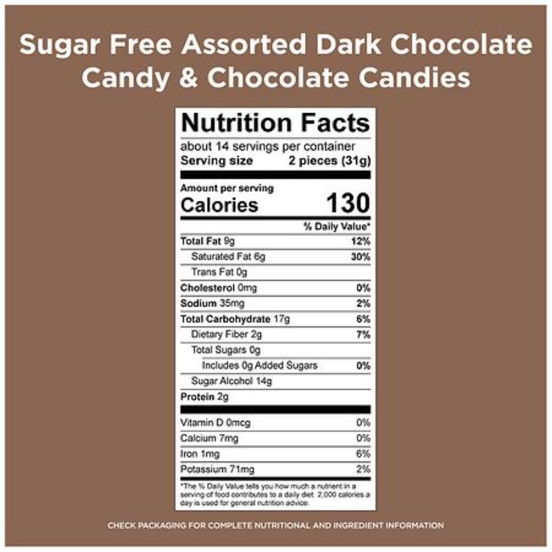 Sugar Free Assorted Chocolate 15.7 oz