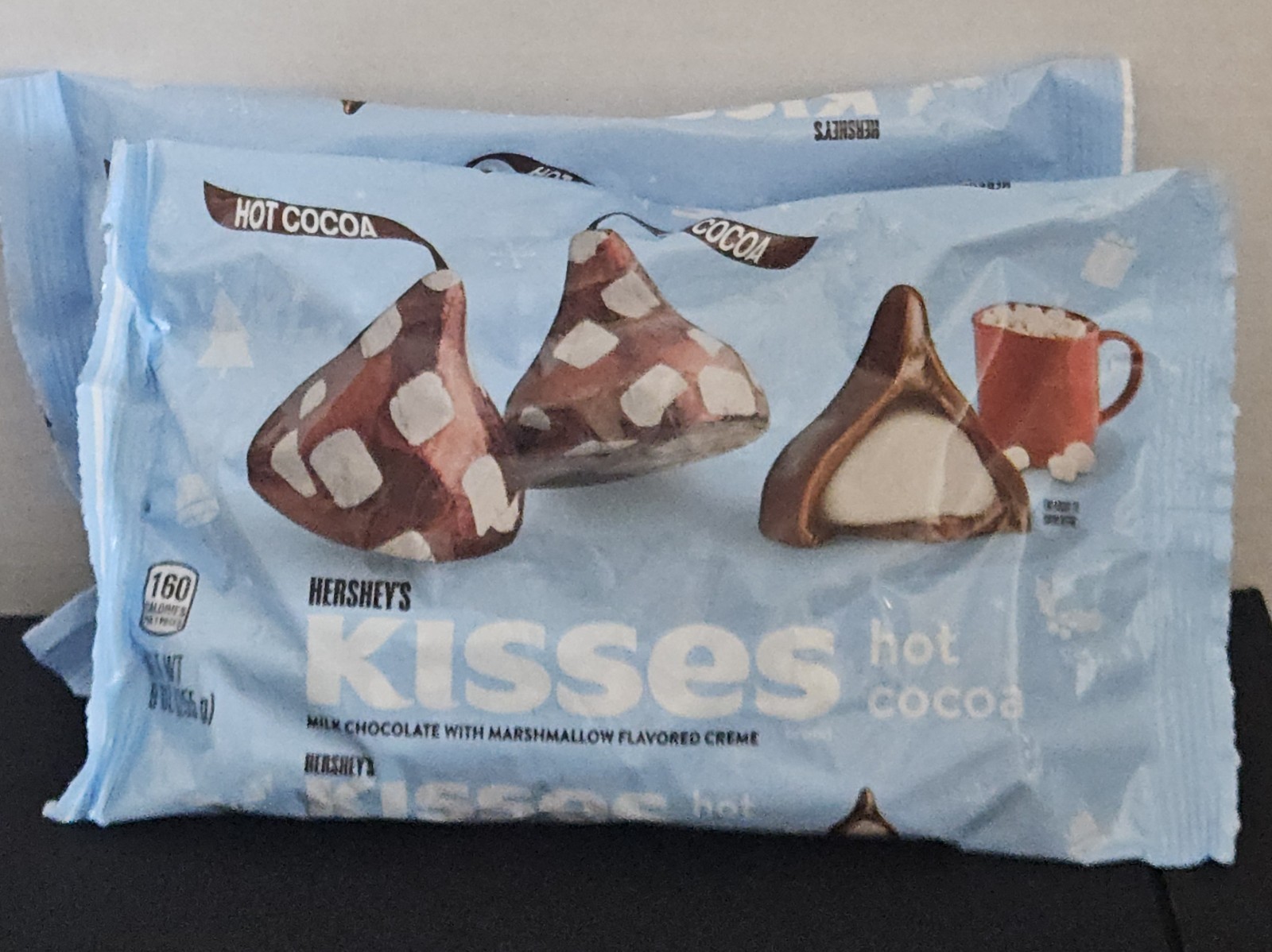 Hersheys Kisses Hot Cocoa Chocolate Candy Marshmallow Creme Holiday Candy 2 Bags