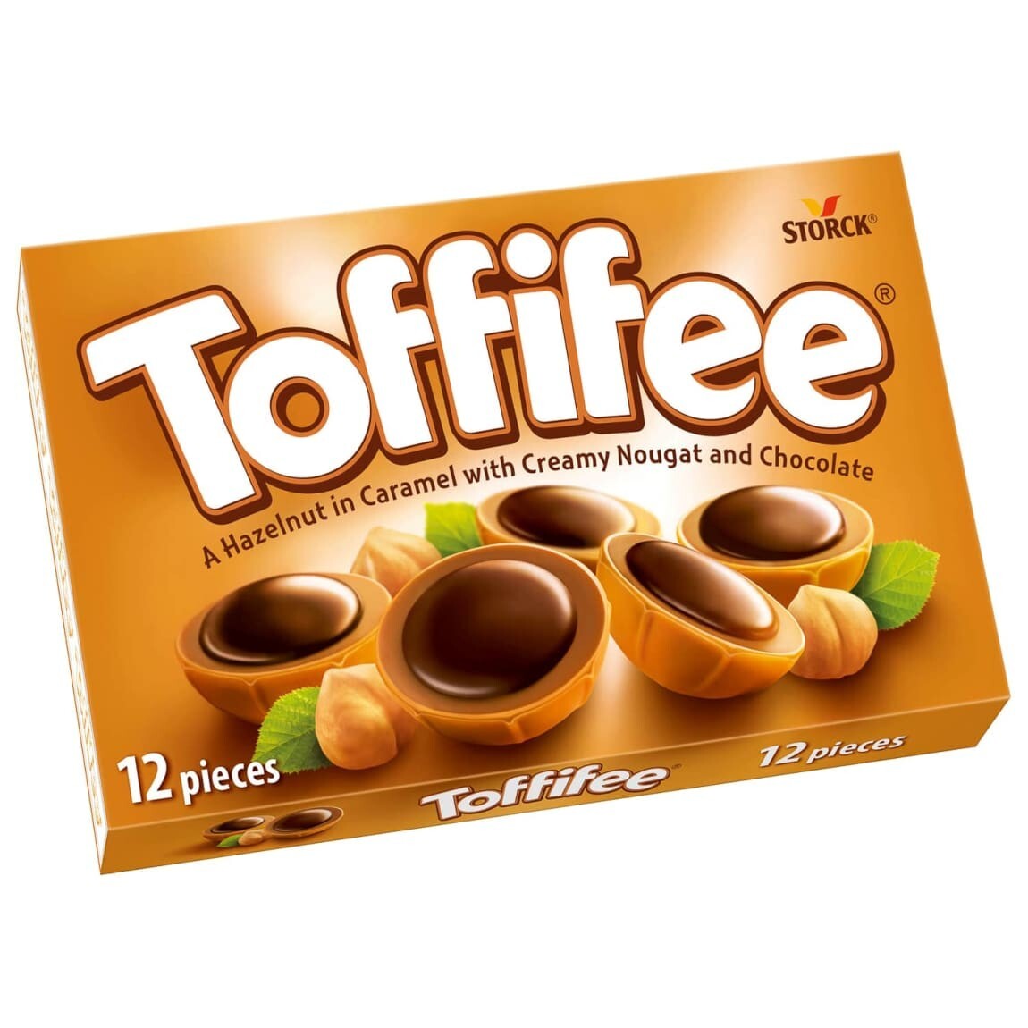 4 Boxes of Toffifee Hazelnut in Caramel with Creamy Nougat & Chocolate 123g Each