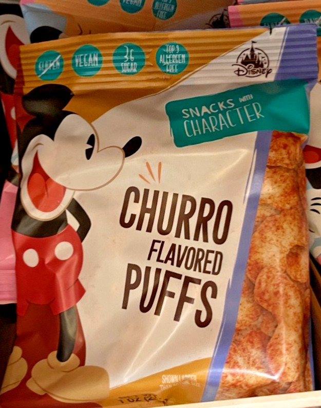 Disney parks snacks churro puffs / bbq puffs / mallard bites (new & fresh)