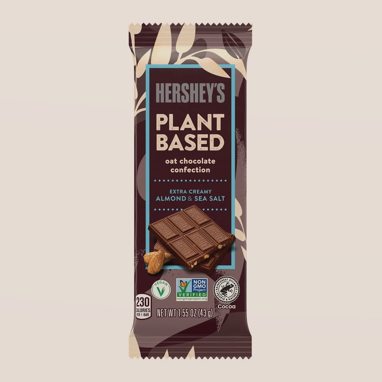SEA SALT ALMOND BAR HERSHEY’S PLANT BASED-BULK VALUE PRICE-PICK YOUR CRAVING NOW