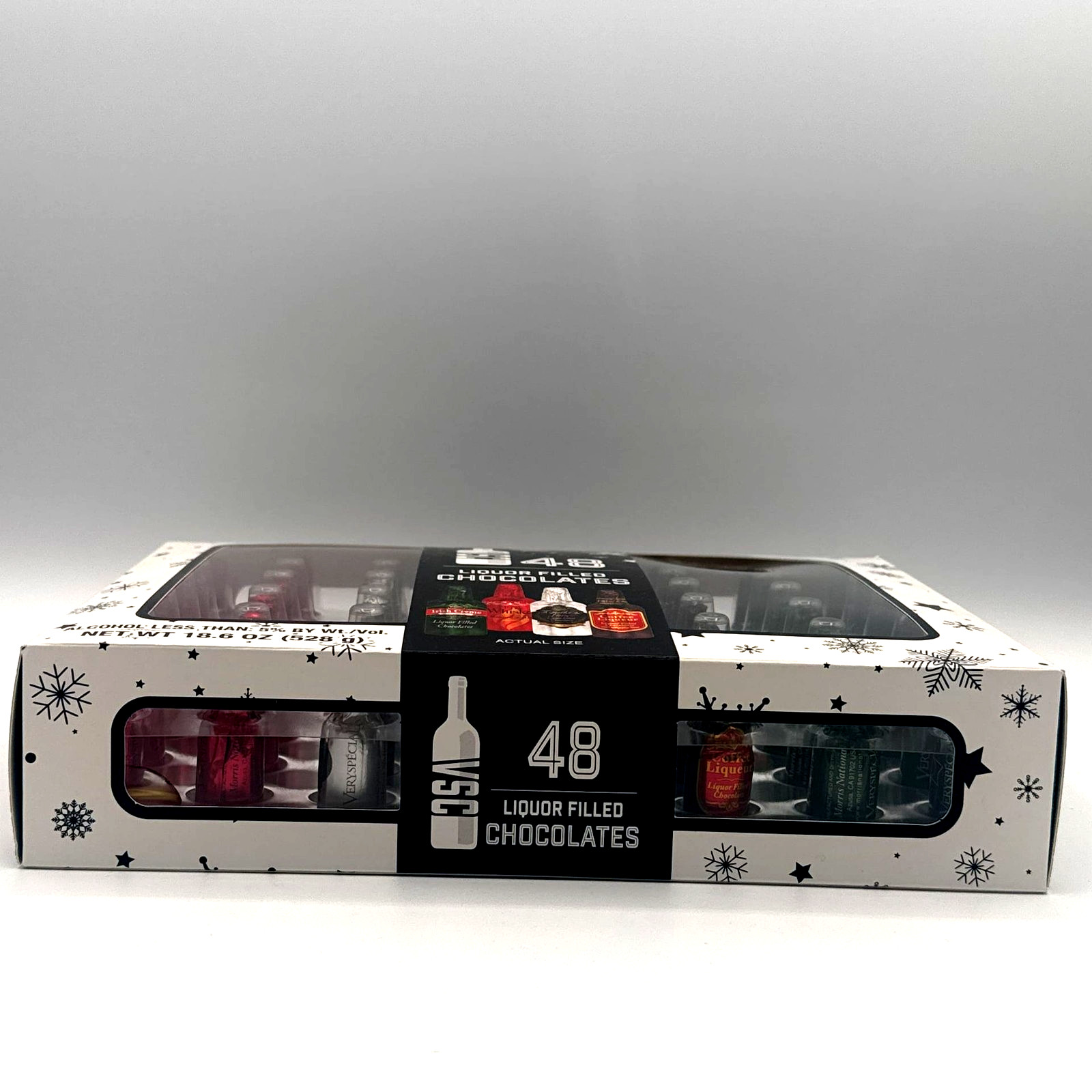 VSC Liquor Filled Chocolates Gift Box 48 CT 18.6 OZ