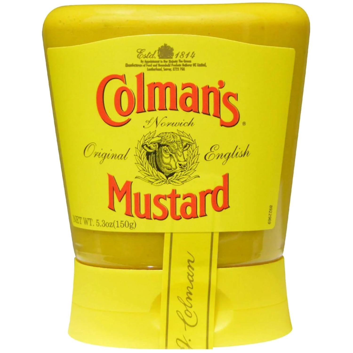 Colman’s Original English Squeezy Mustard Imported From The UK England The Best