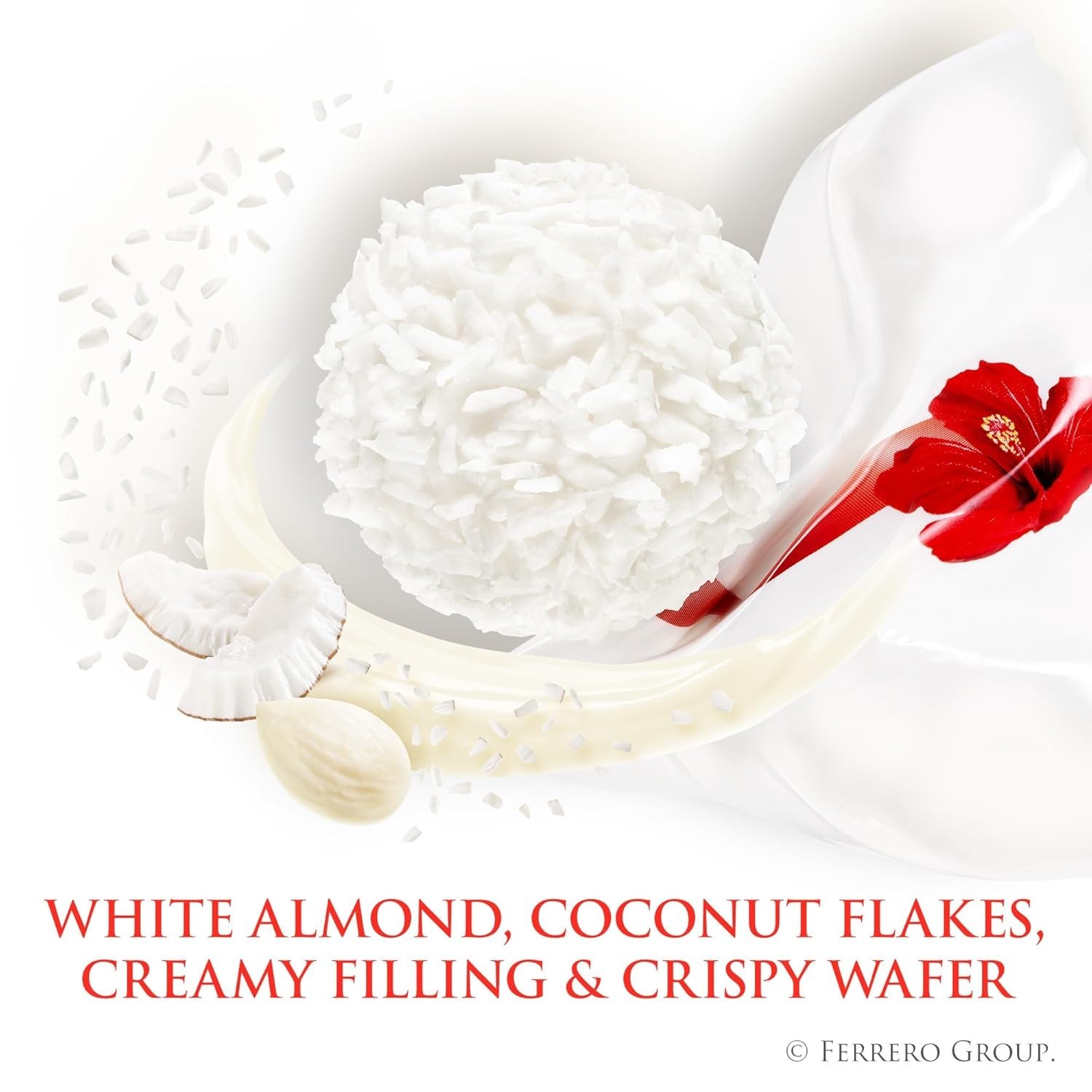 Almond Coconut Candy, 15 Individually Wrapped Gourmet Candy Box, 6 boxes, 5.3 oz