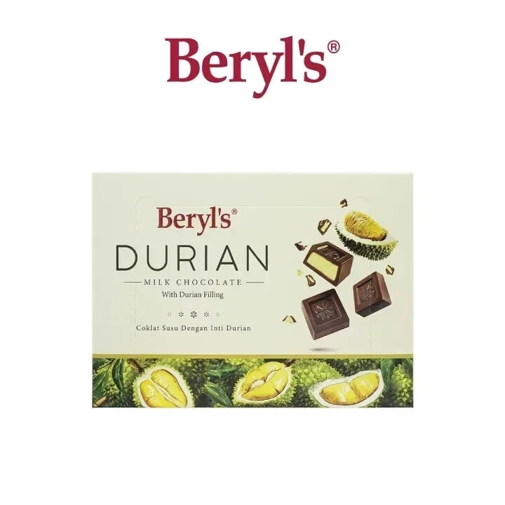 Beryl’s Snow Flower Durian With Milk Chocolate 150g free shipping world wide