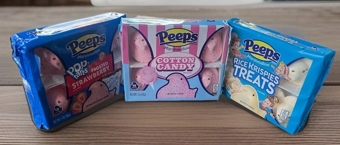 Peeps Variety Pack Cotton Candy Rice Krispies Strawberry Pop Tart Hard To Find