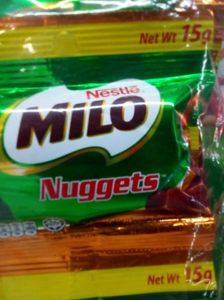 Milo Nugget Nestle Chocolate Malt Flavoured Confectionery Energy Healthy Snack