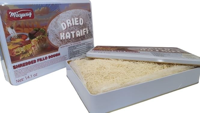Kataifi Shredded Fillo Dough for Dubai Chocolate Bar Pistachio, Kadayif for K…