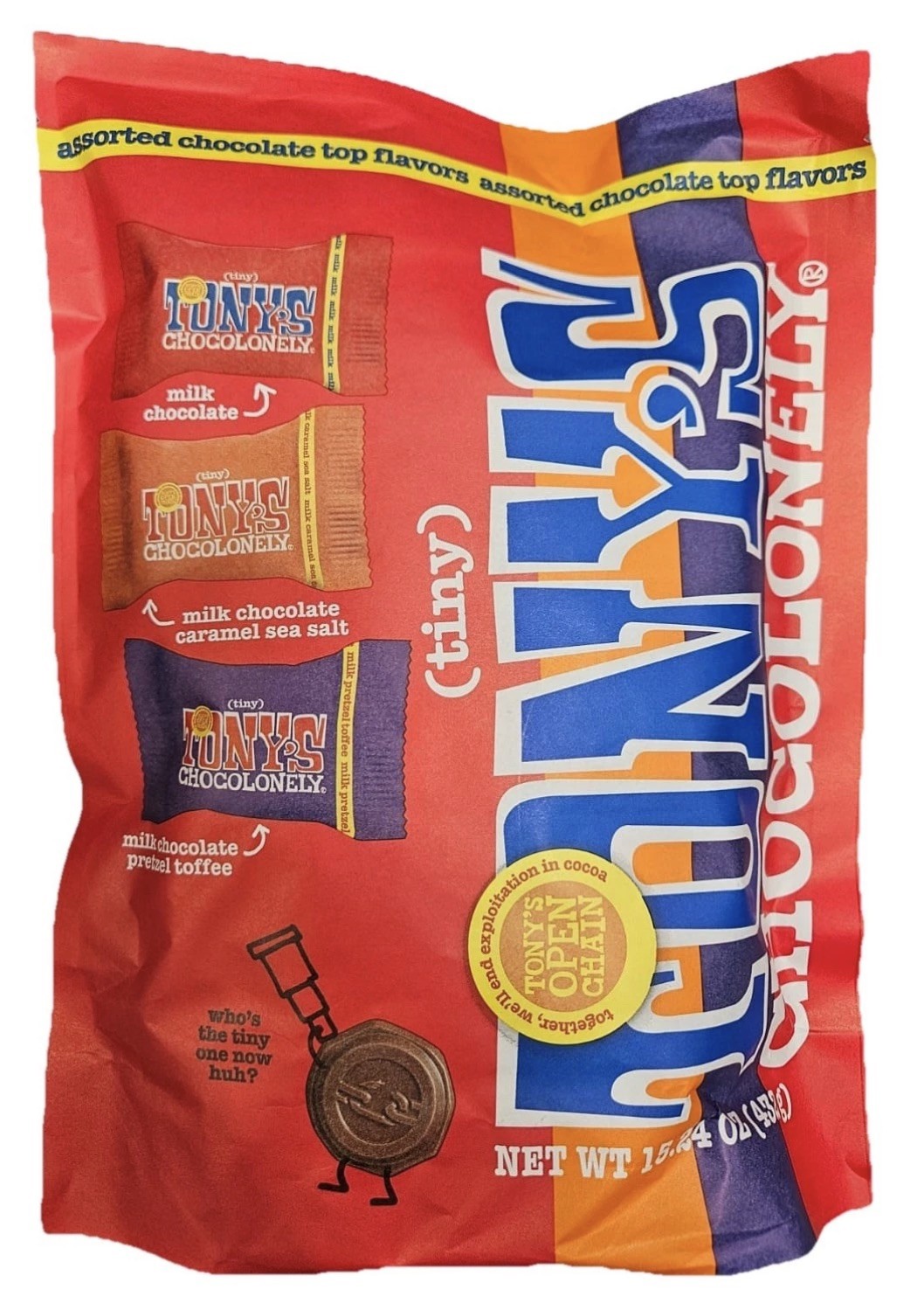 2 pack Tiny Tony’s Chcoloneley Assorted Chocolate Top Flavors 15.24 oz