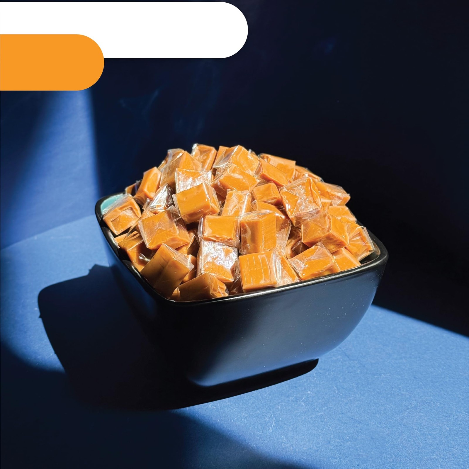 Caramel Cubes Candy – 2 Pound Bulk Pack (About 150 Count) – Individually Wrapped