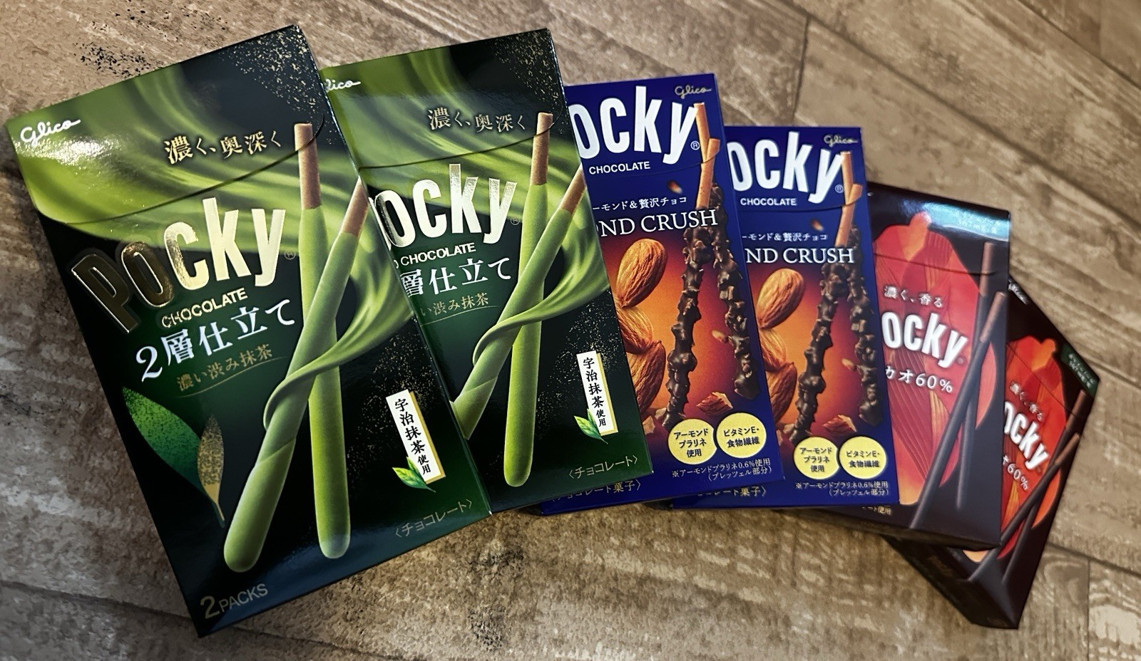 Japan’s Pockey ×6 pc (3 different flavors)