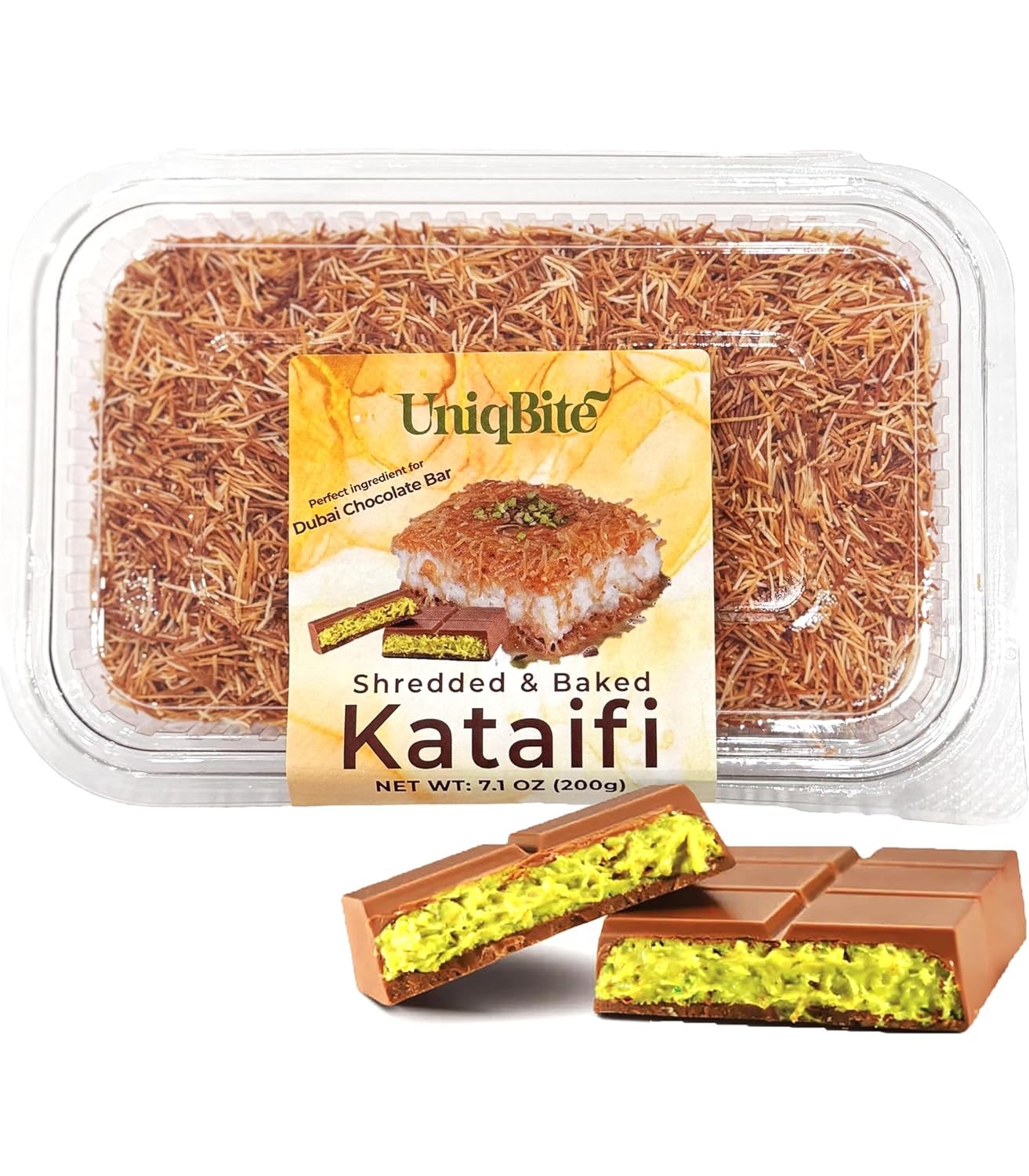 Toasted Kataifi Pastry for Dubai Chocolate | 7 oz (200g) | Ready to Use…