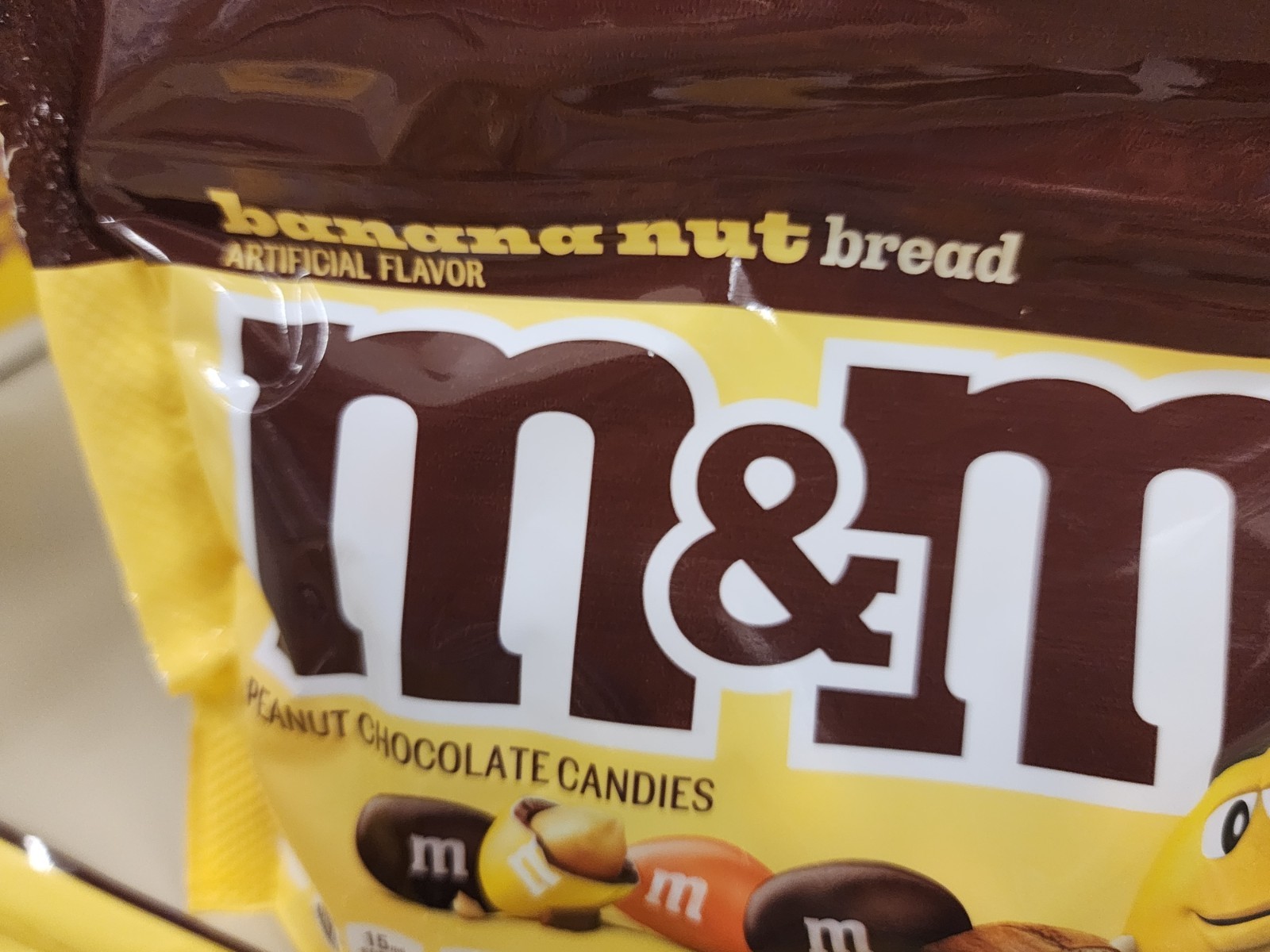 2x M&M’s Banana Nut 9oz Sharing Size Bags – Limited Edition 2026