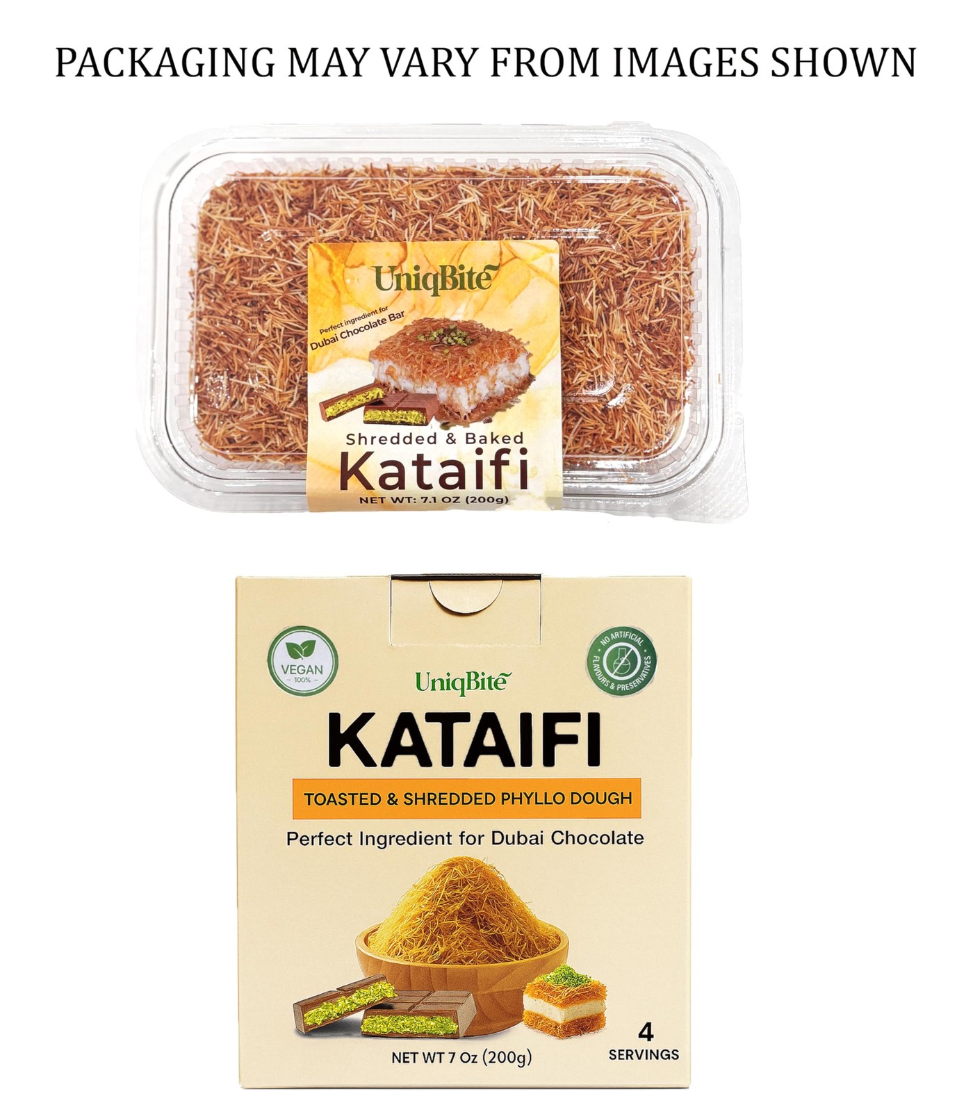 Toasted Kataifi Pastry for Dubai Chocolate | 7 oz (200g) | Ready to Use Crisp…
